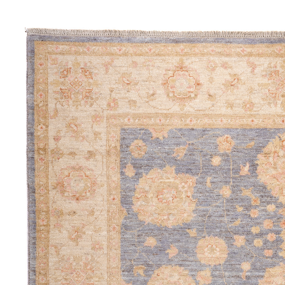 Tapis Ziegler - 199 x 156 cm - bleu pétrole