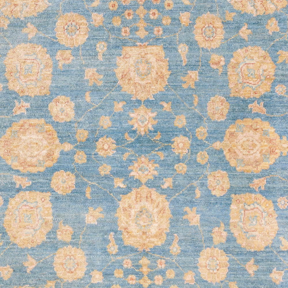 Tapis Ziegler - 205 x 150 cm - bleu clair