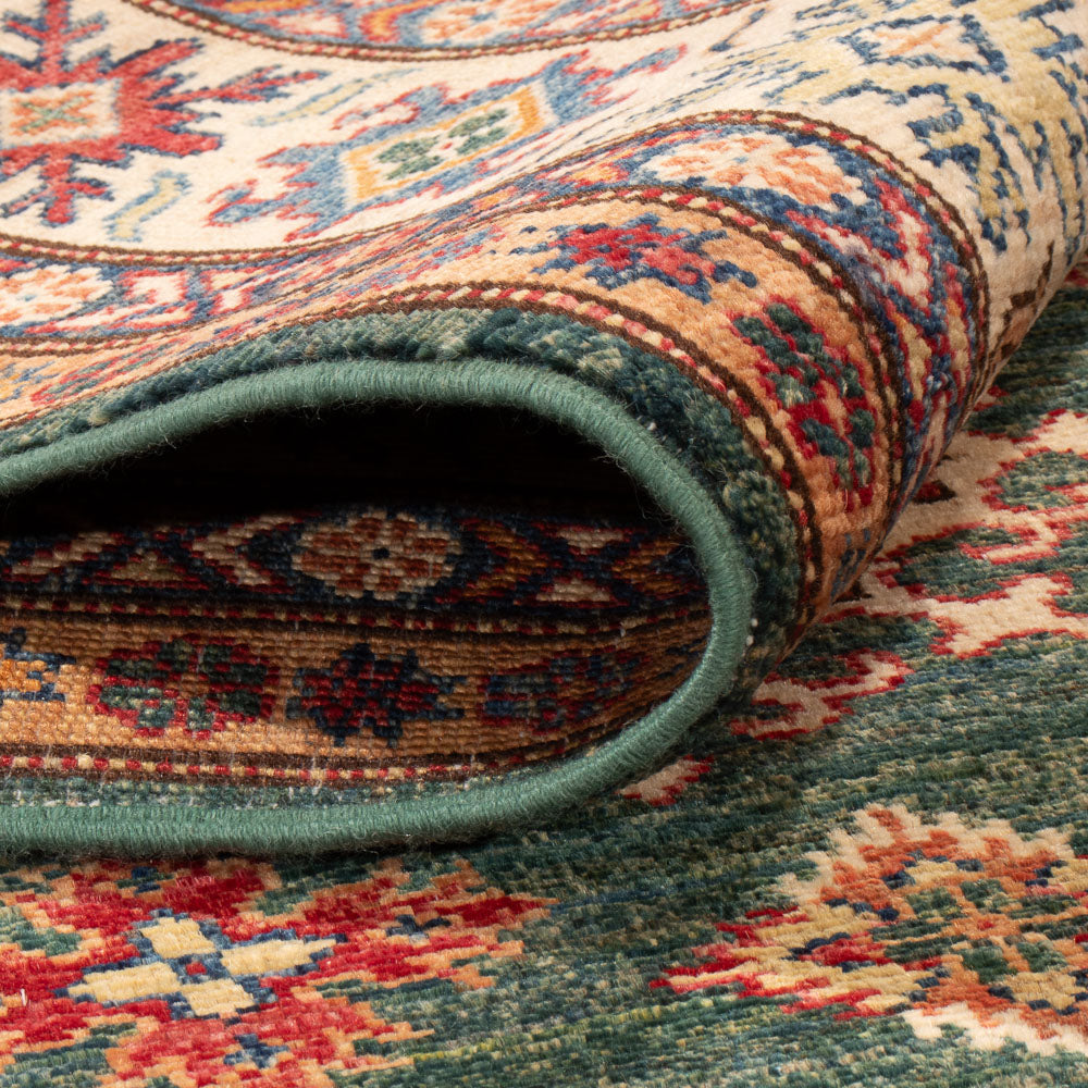 Tapis Ziegler - Kazak - 202 x 153 cm - vert