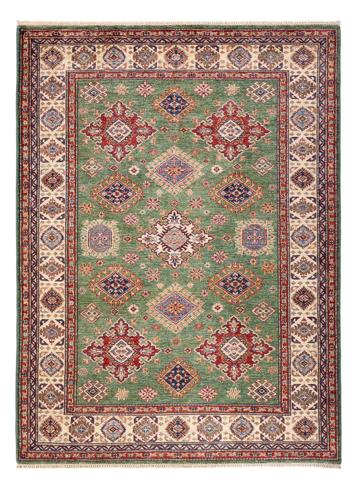 Tapis Ziegler - Kazak - 203 x 150 cm - vert clair