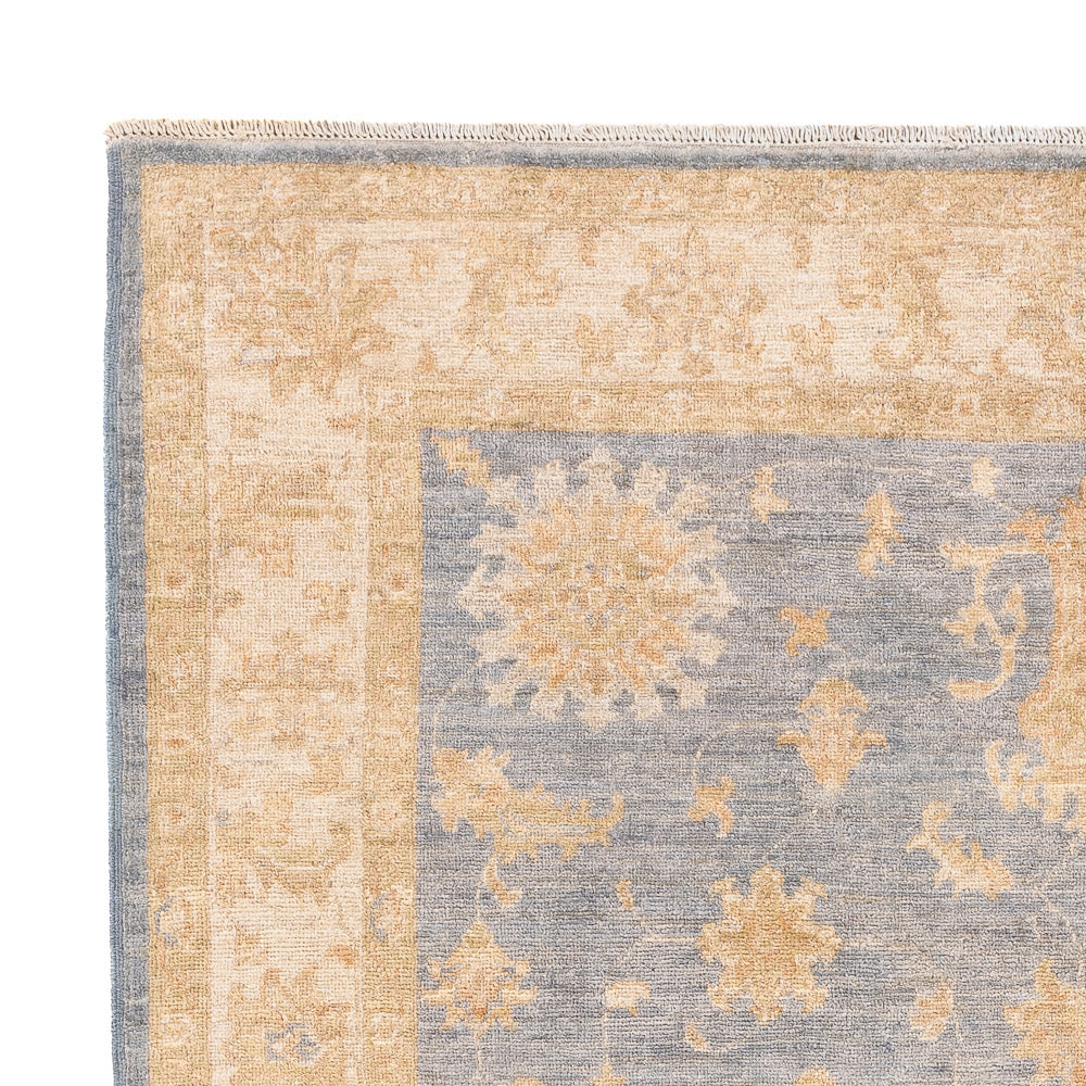 Tapis Ziegler - 198 x 151 cm - bleu pétrole