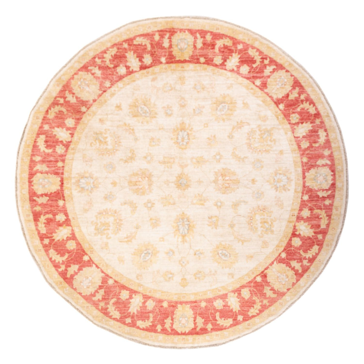 Tapis Ziegler ronde - 203 x 198 cm - beige