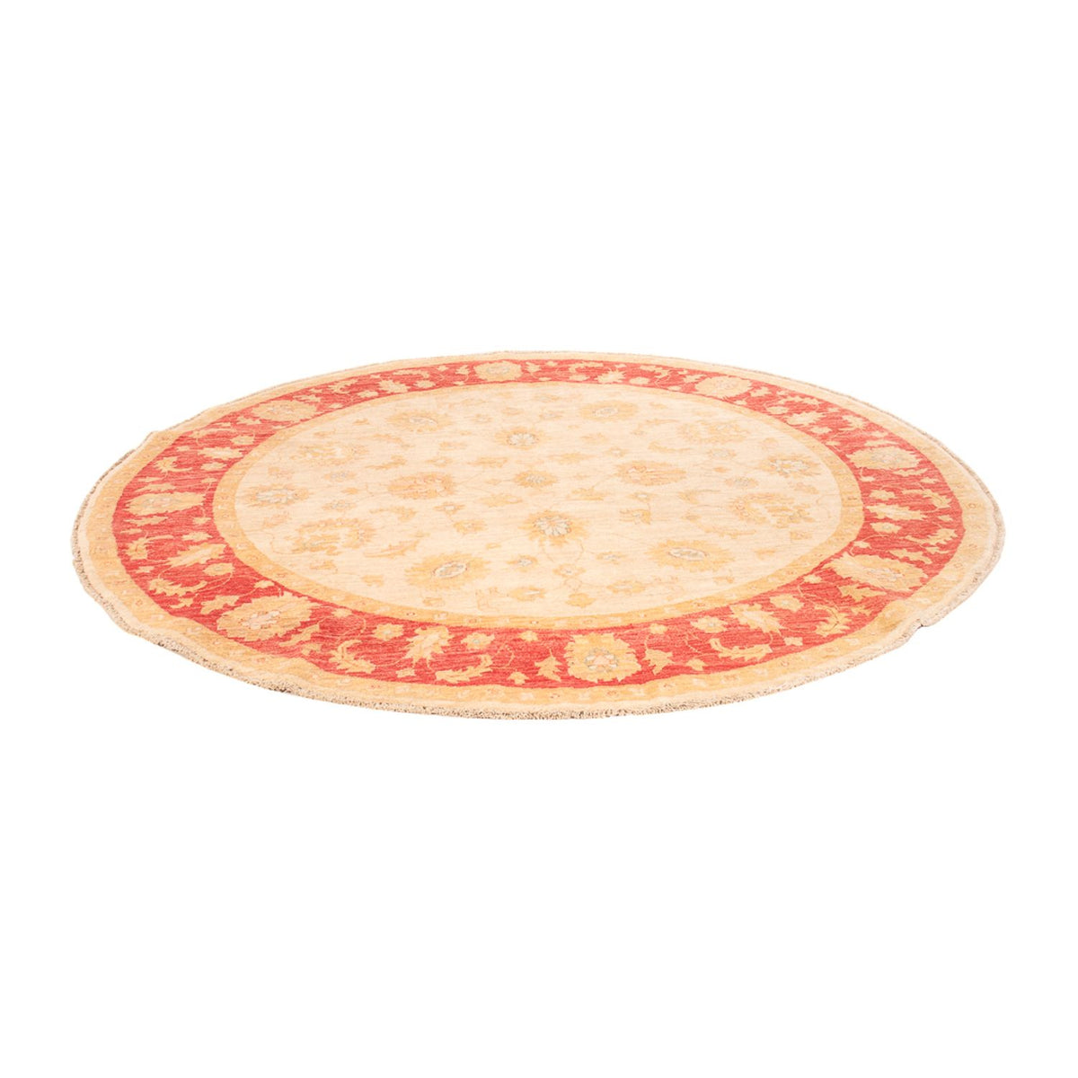 Tapis Ziegler ronde - 203 x 198 cm - beige