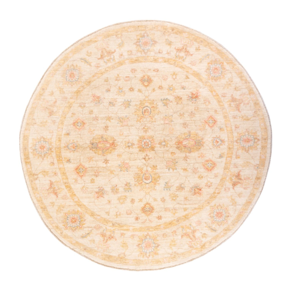 Tapis Ziegler ronde - 200 x 198 cm - beige