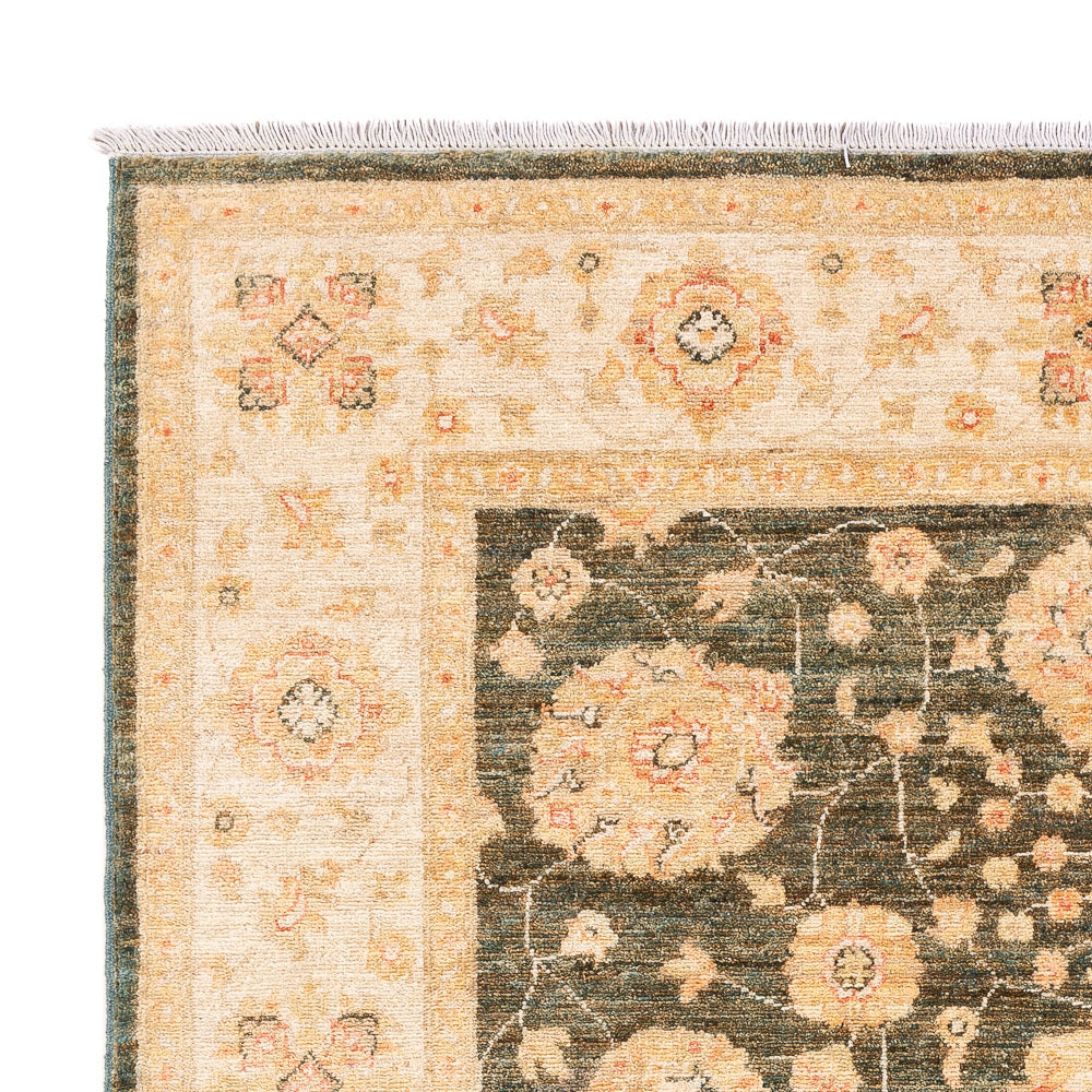 Tapis Ziegler - 198 x 154 cm - vert olive