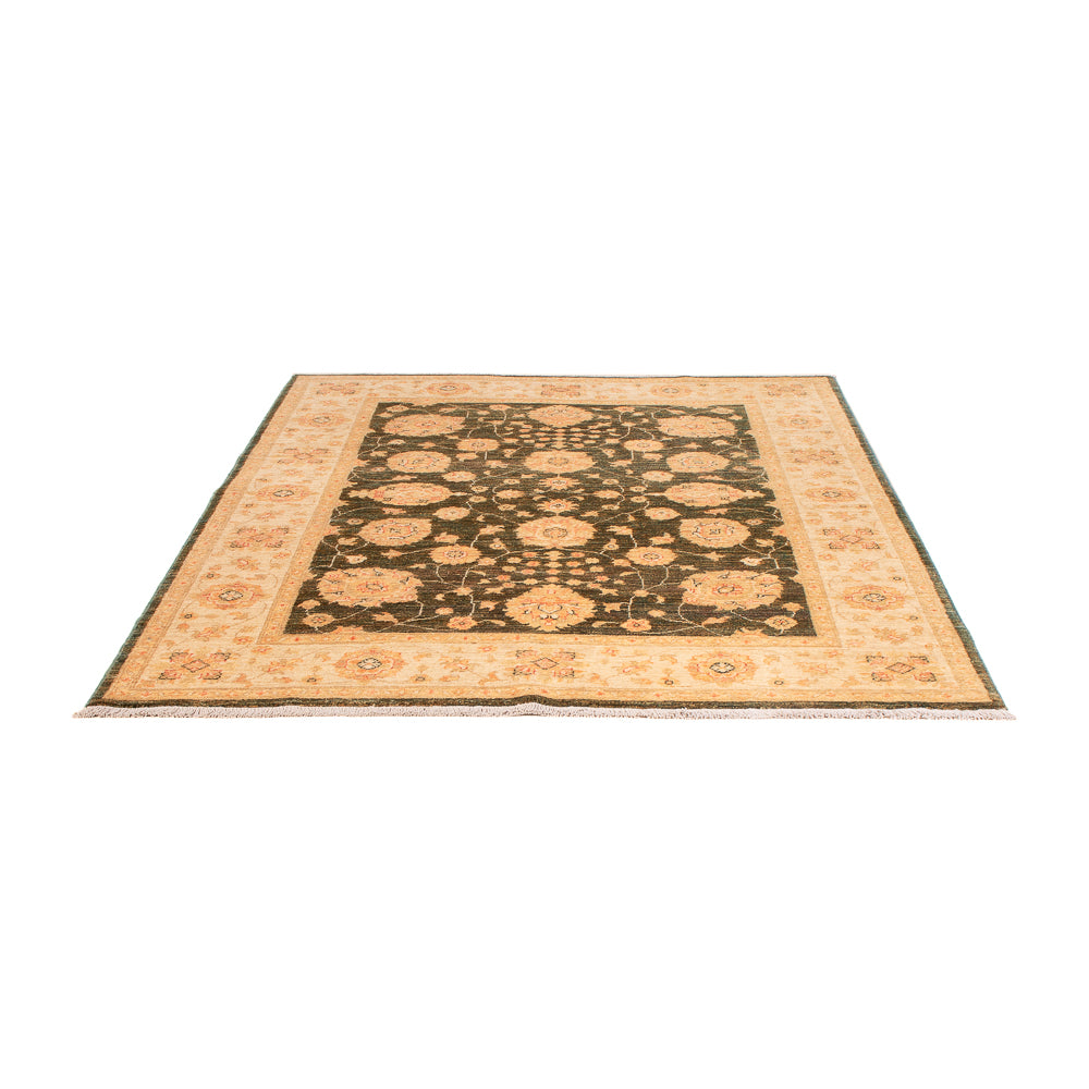 Tapis Ziegler - 198 x 154 cm - vert olive