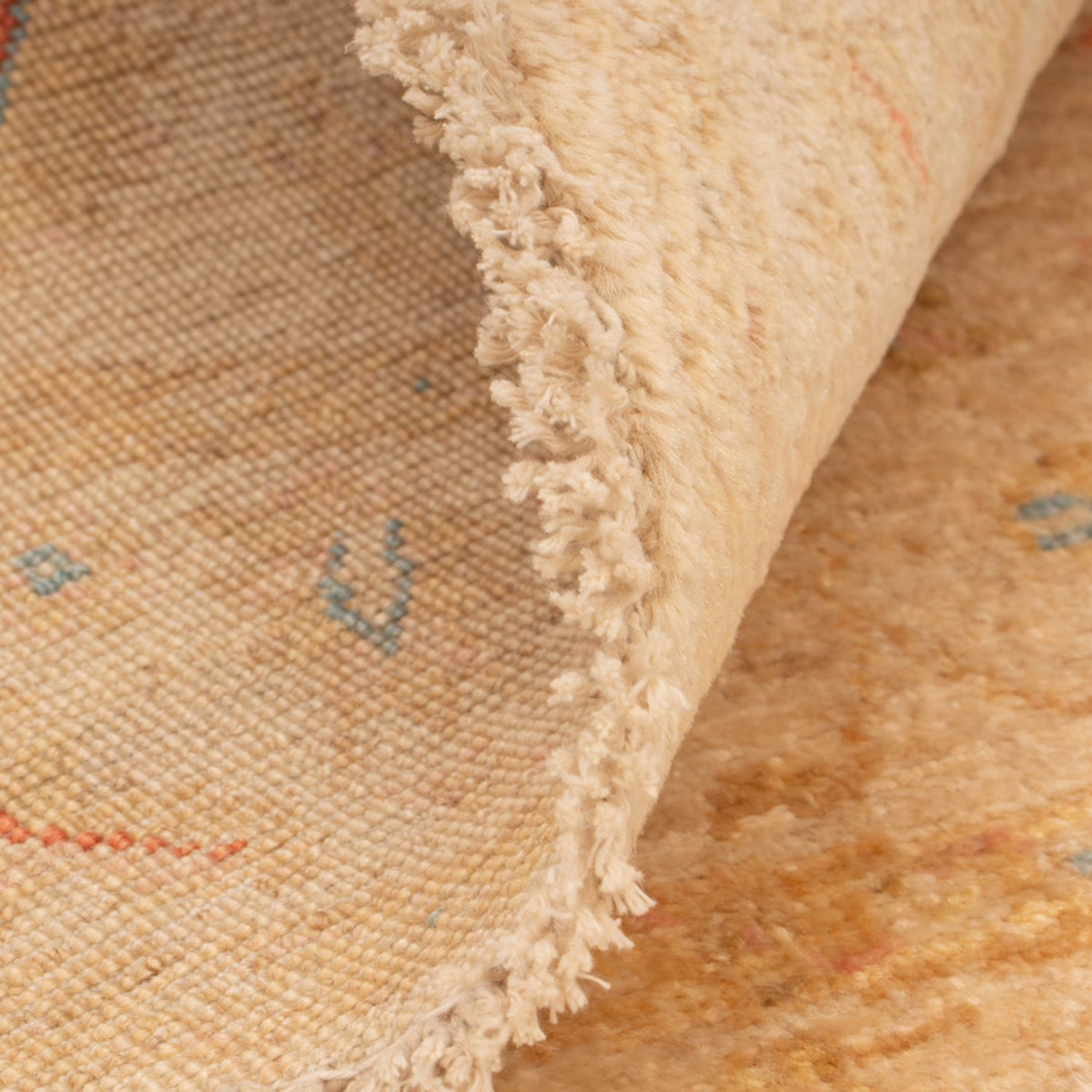 Tapis Ziegler ronde  - 99 x 98 cm - beige