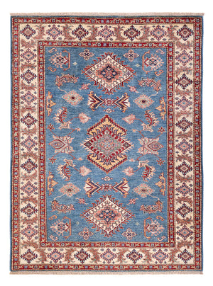 Tapis Ziegler - Kazak - 202 x 149 cm - bleu