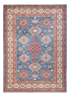 Tapis Ziegler - Kazak - 202 x 149 cm - bleu