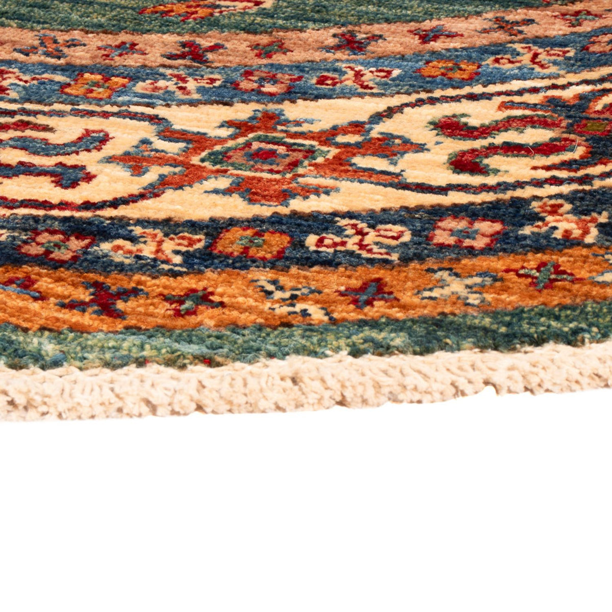 Tapis Ziegler - Kazak ronde - 151 x 147 cm - vert