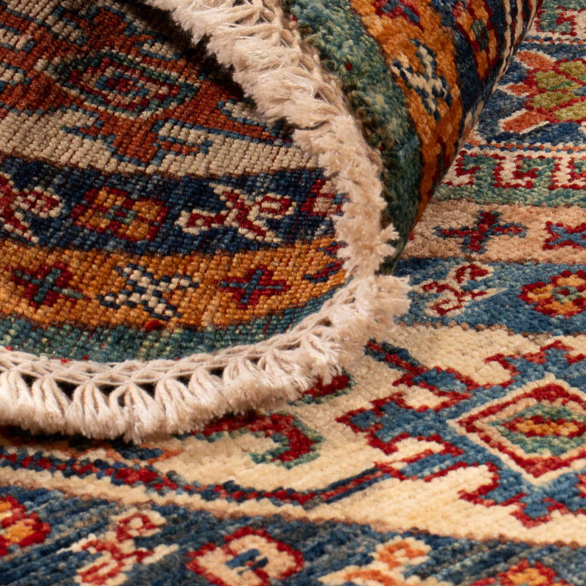 Tapis Ziegler - Kazak ronde - 151 x 147 cm - vert