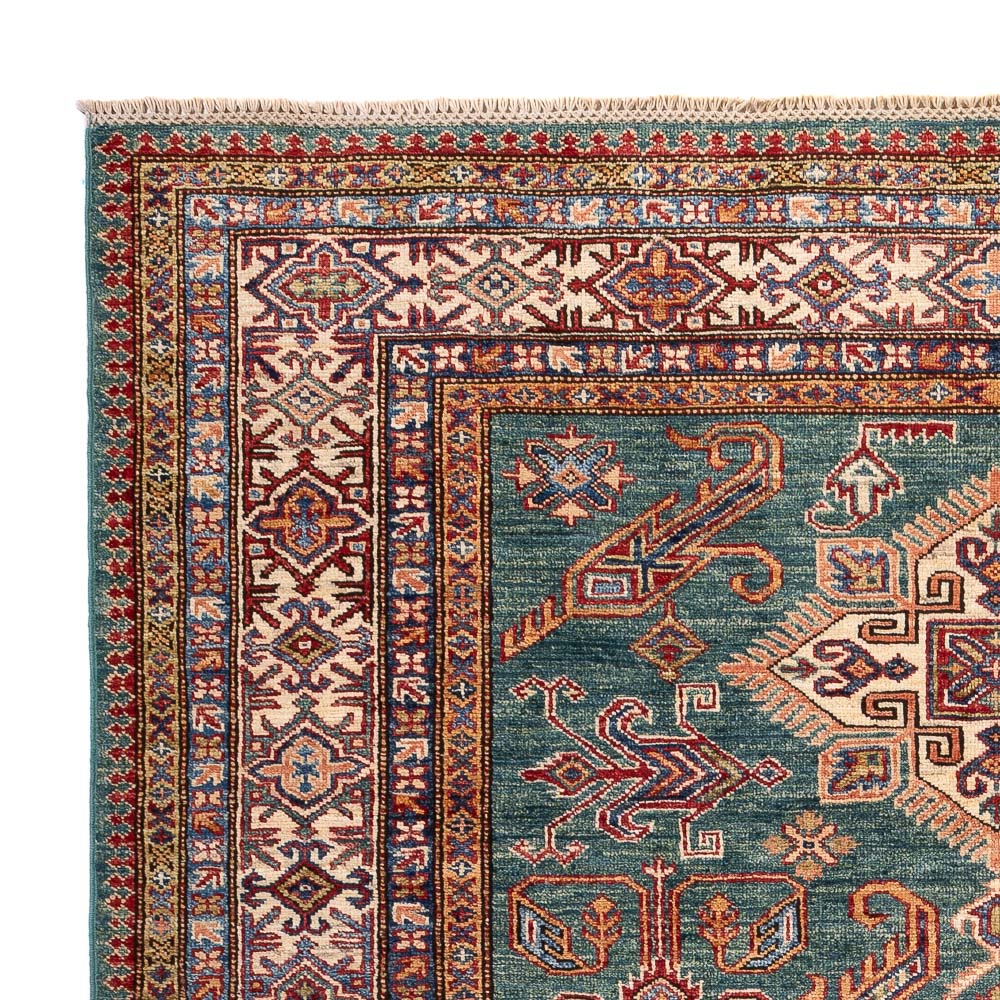 Tapis Ziegler - Kazak - 193 x 150 cm - vert