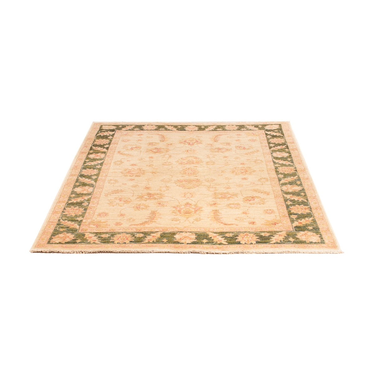 Tapis Ziegler - 182 x 125 cm - blanc naturel