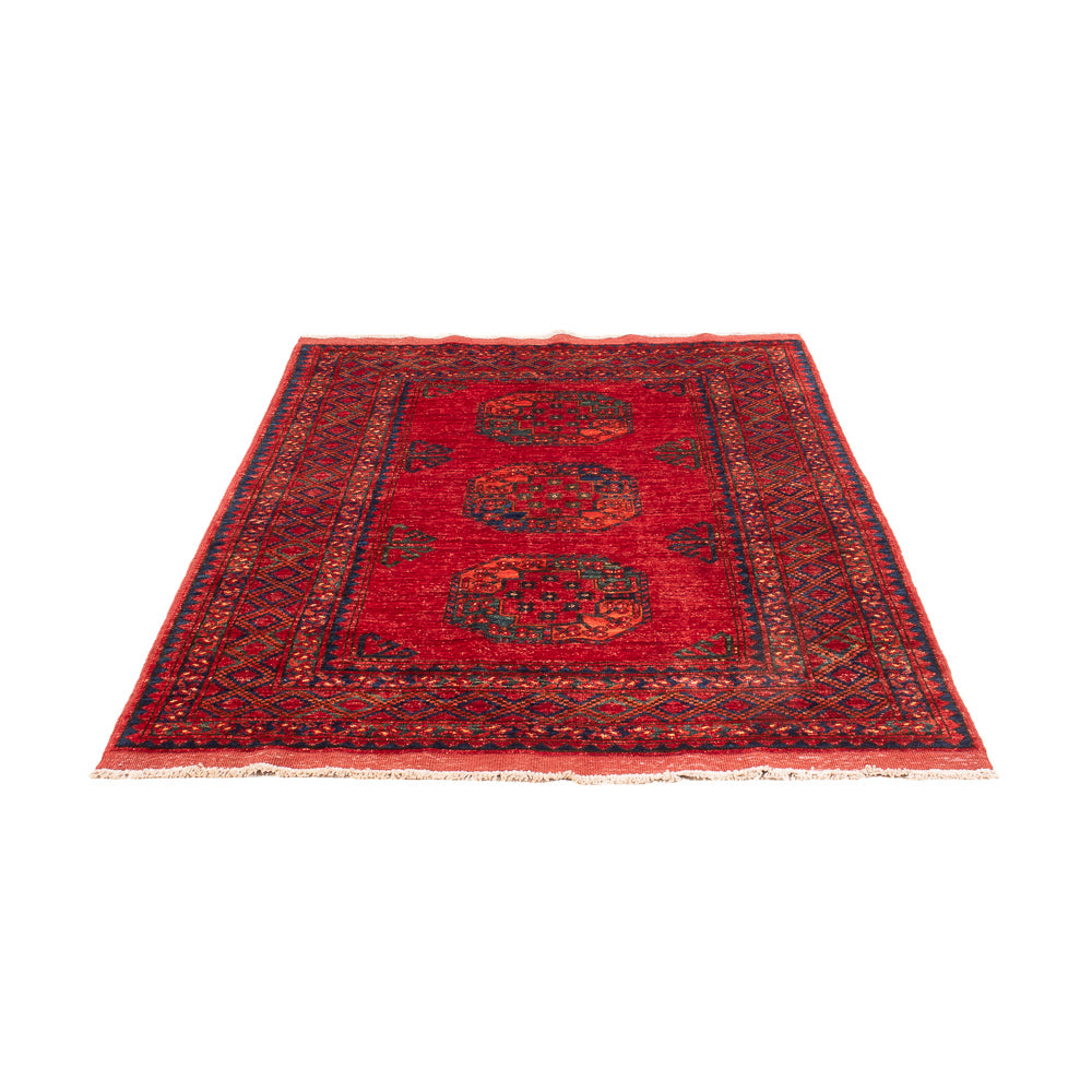 Tapis afghan - 182 x 120 cm - rouge