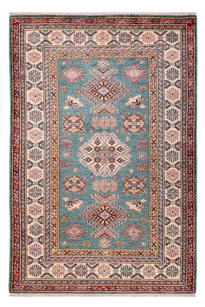 Tapis Ziegler - Kazak - Royal - 183 x 121 cm - vert de mer