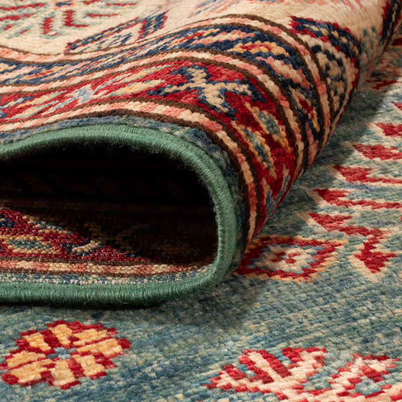 Tapis Ziegler - Kazak - Royal - 183 x 121 cm - vert de mer