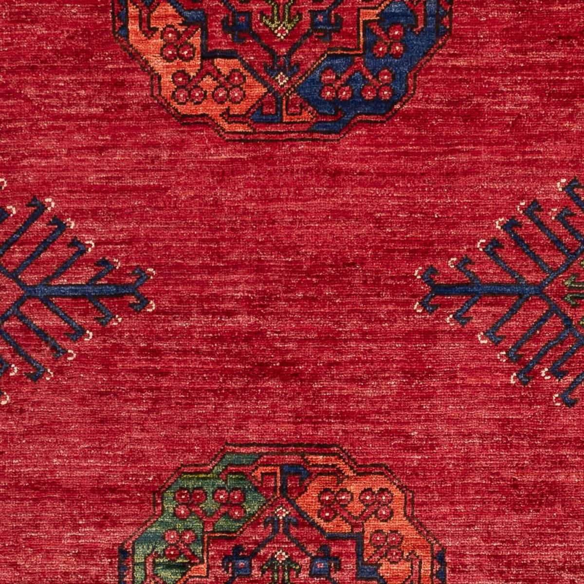 Tapis afghan - 182 x 122 cm - rouge