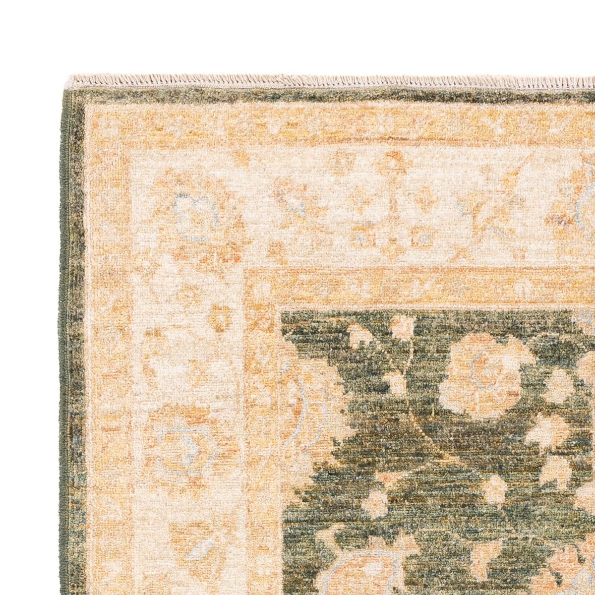 Tapis Ziegler - 183 x 119 cm - vert olive