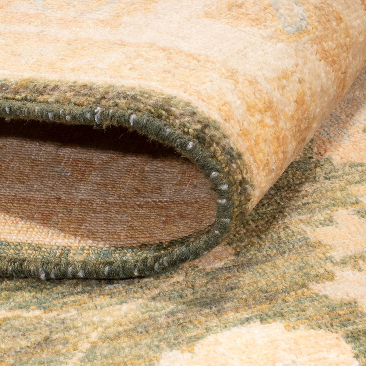 Tapis Ziegler - 183 x 119 cm - vert olive