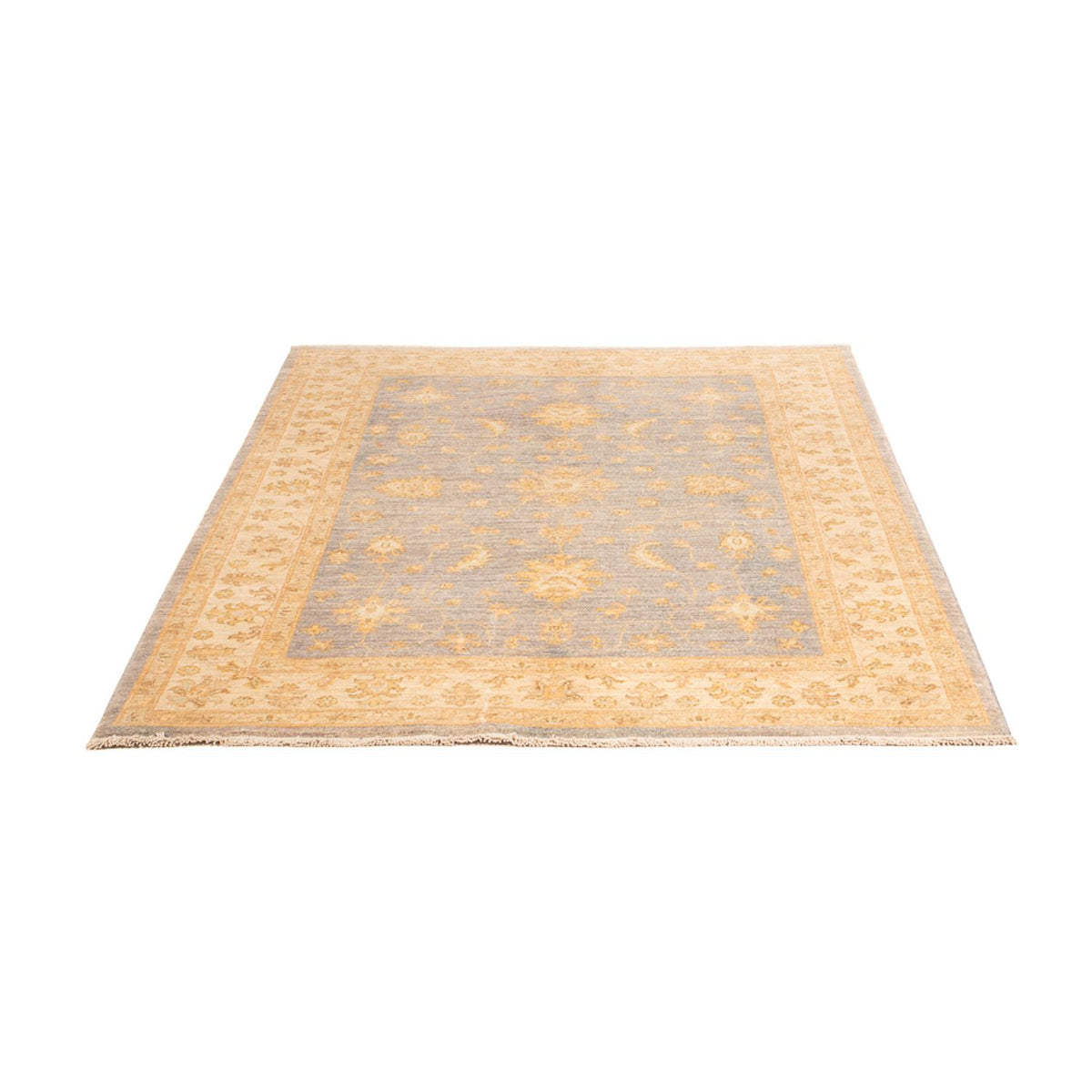 Tapis Ziegler - 174 x 122 cm - bleu pétrole