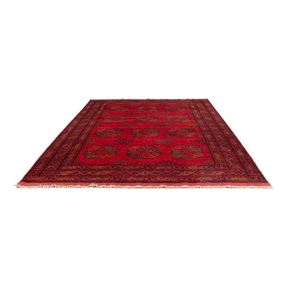 Tapis afghan - Kunduz - 317 x 213 cm - rouge