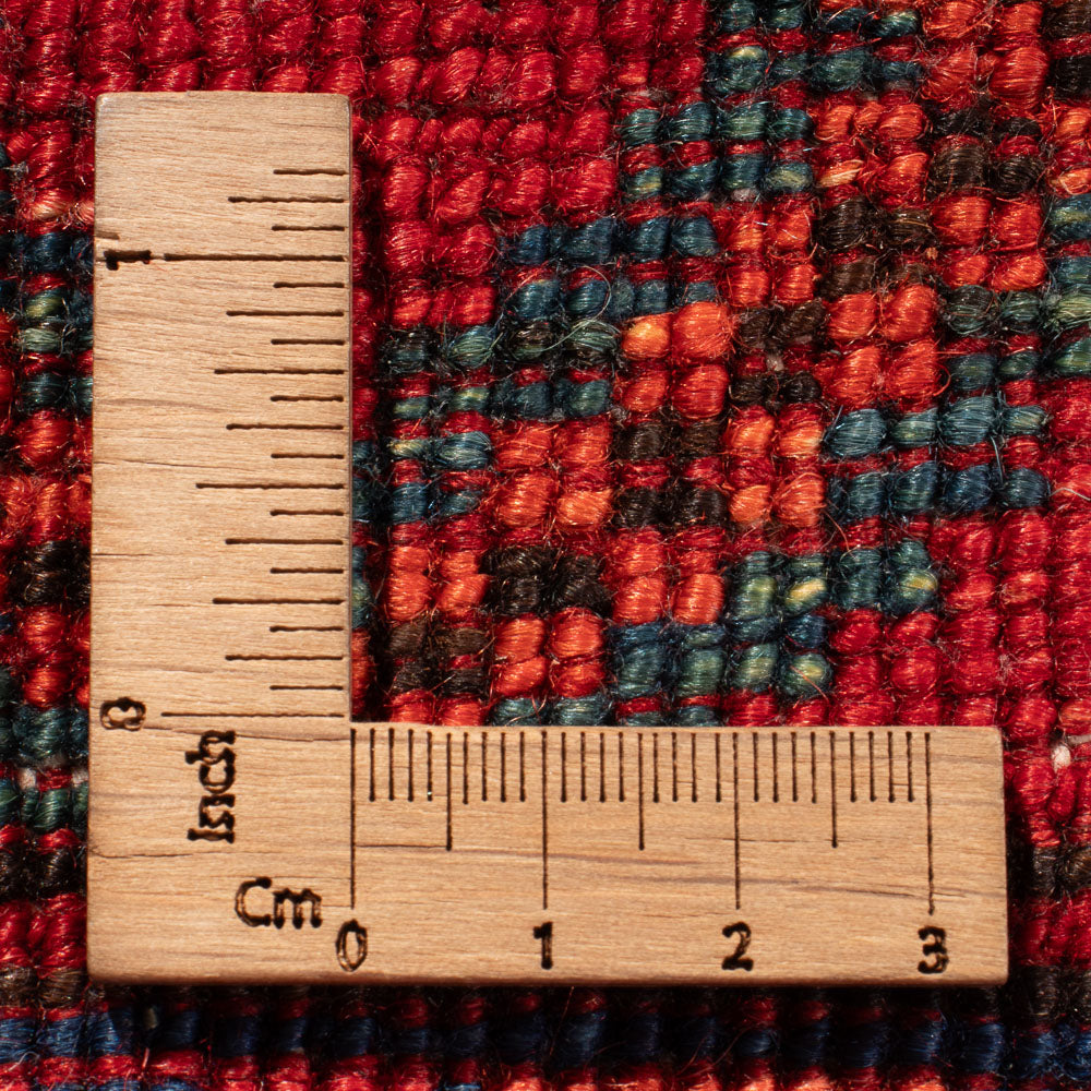 Tapis afghan - Kunduz - 297 x 207 cm - rouge