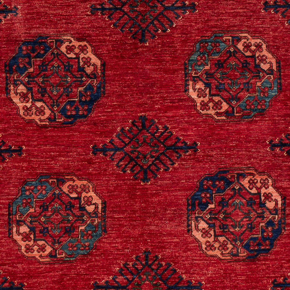 Tapis afghan - Kunduz - 287 x 215 cm - rouge