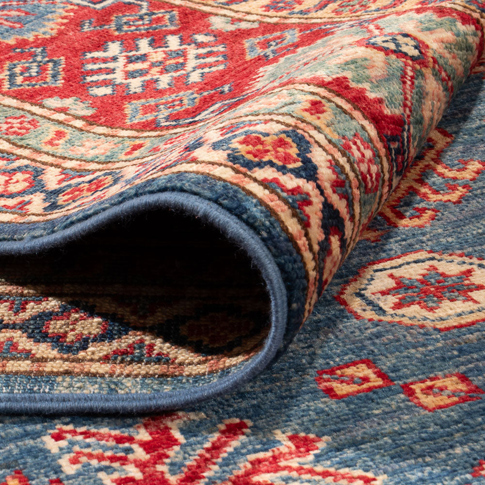 Tapis Ziegler - Kazak - 303 x 202 cm - bleu