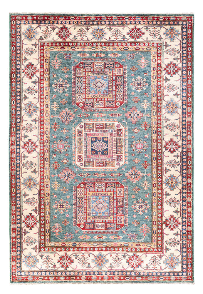 Tapis Ziegler - Kazak - 296 x 204 cm - vert