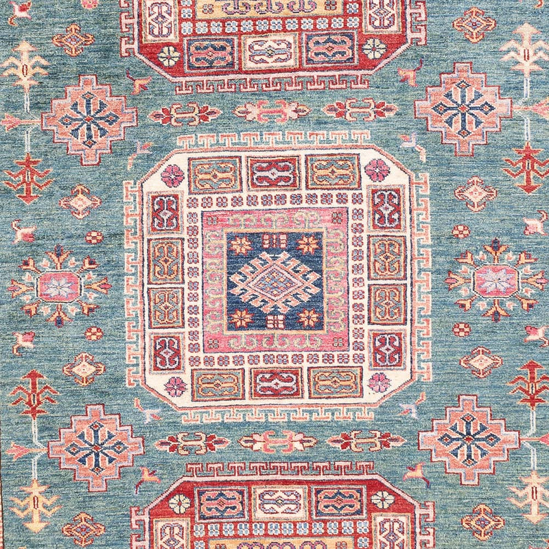 Tapis Ziegler - Kazak - 296 x 204 cm - vert