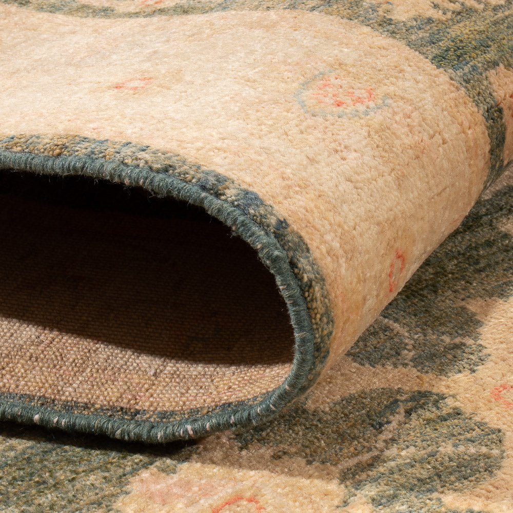 Tapis de couloir Tapis Ziegler - 297 x 89 cm - vert olive