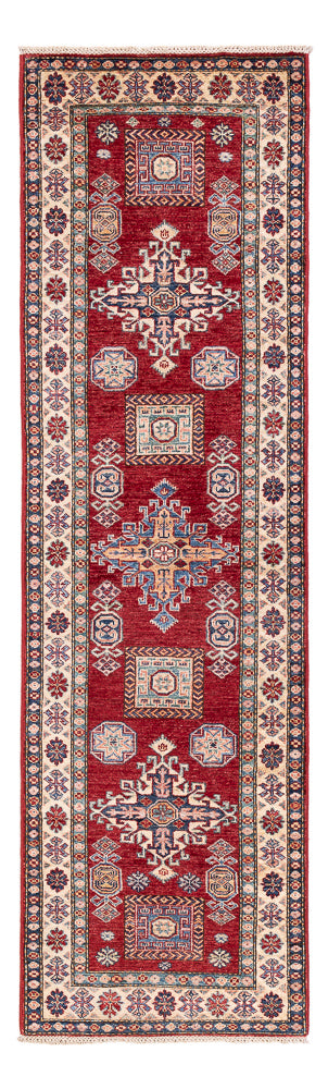 Tapis de couloir Tapis Ziegler - Kazak - 260 x 75 cm - rouge