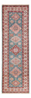Tapis de couloir Tapis Ziegler - Kazak - 247 x 75 cm - bleu foncé