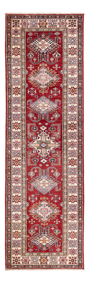 Tapis de couloir Tapis Ziegler - Kazak - 251 x 76 cm - rouge