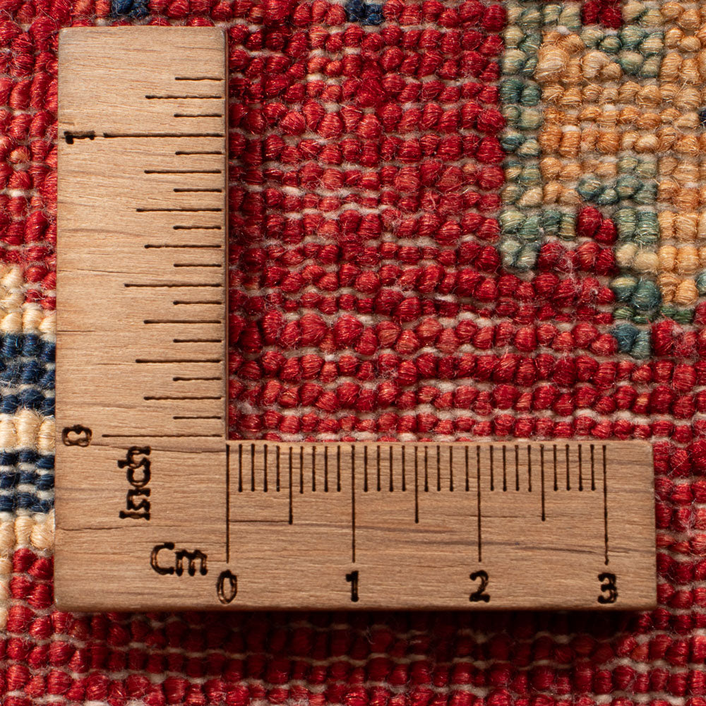 Tapis de couloir Tapis Ziegler - Kazak - 238 x 75 cm - rouge