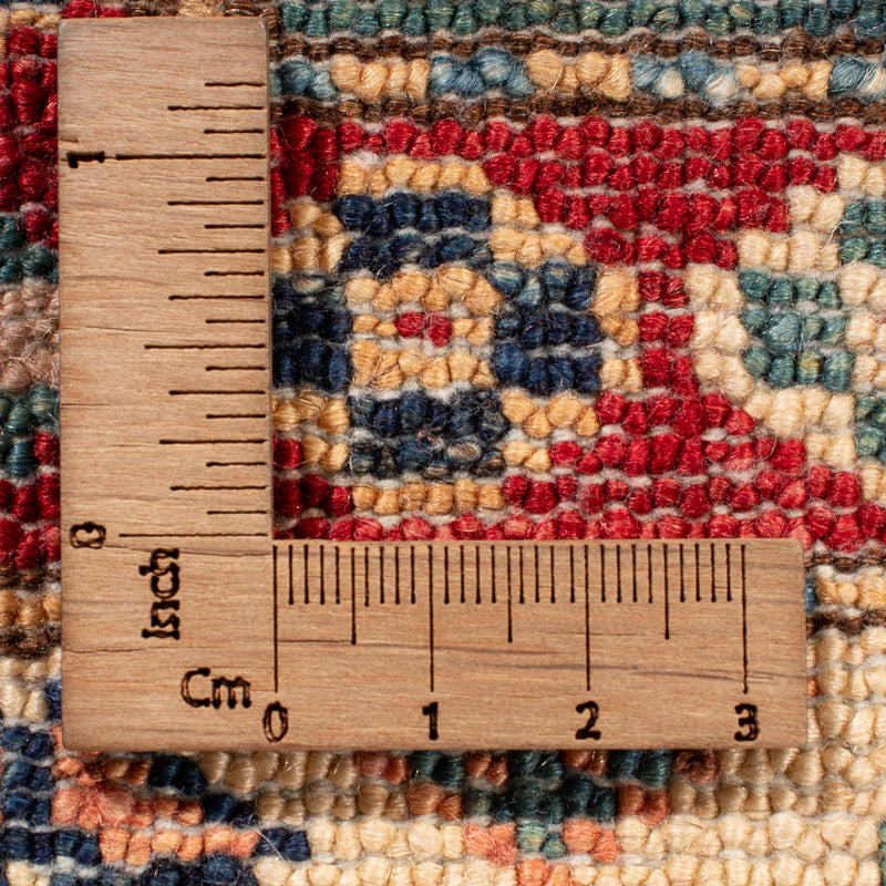 Tapis de couloir Tapis Ziegler - Kazak - 253 x 79 cm - vert foncé