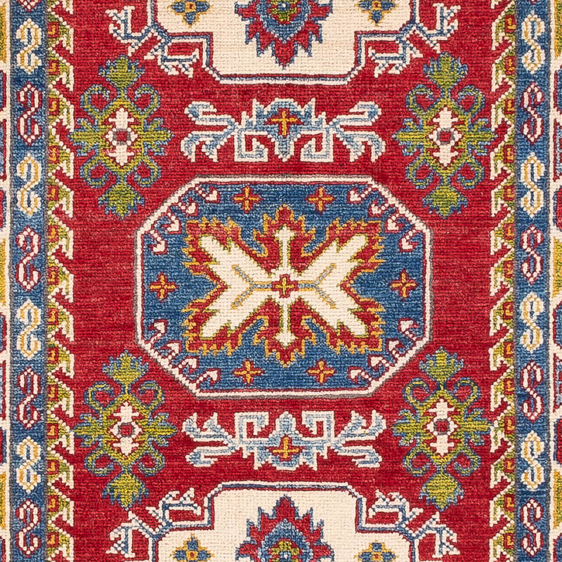 Tapis de couloir Tapis Ziegler - Kazak - 300 x 80 cm - rouge