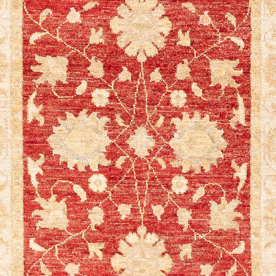Tapis de couloir Tapis Ziegler - 295 x 77 cm - rouge