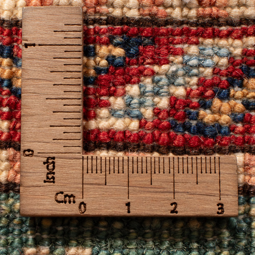 Tapis de couloir Tapis Ziegler - Kazak - 248 x 73 cm - vert foncé