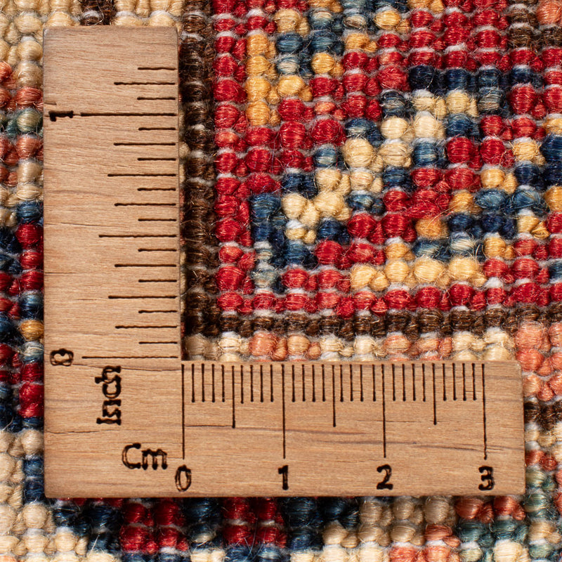 Tapis de couloir Tapis Ziegler - Kazak - 246 x 75 cm - bleu