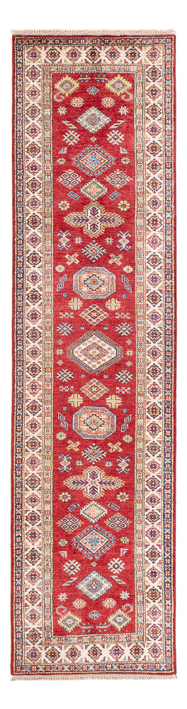 Tapis de couloir Tapis Ziegler - Kazak - 301 x 79 cm - rouge