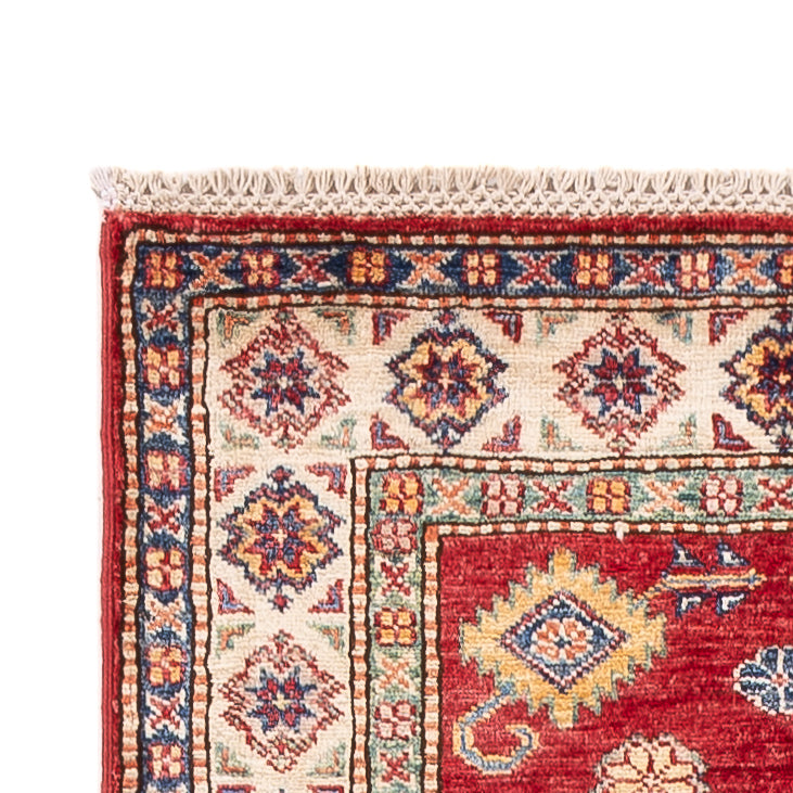 Tapis de couloir Tapis Ziegler - Kazak - 301 x 79 cm - rouge