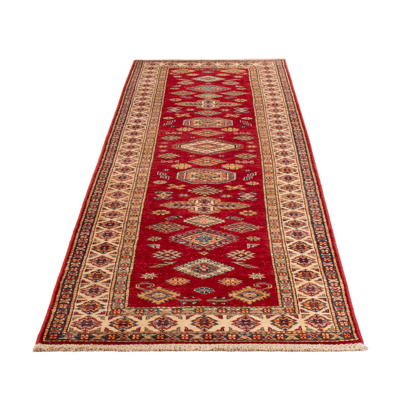 Tapis de couloir Tapis Ziegler - Kazak - 301 x 79 cm - rouge