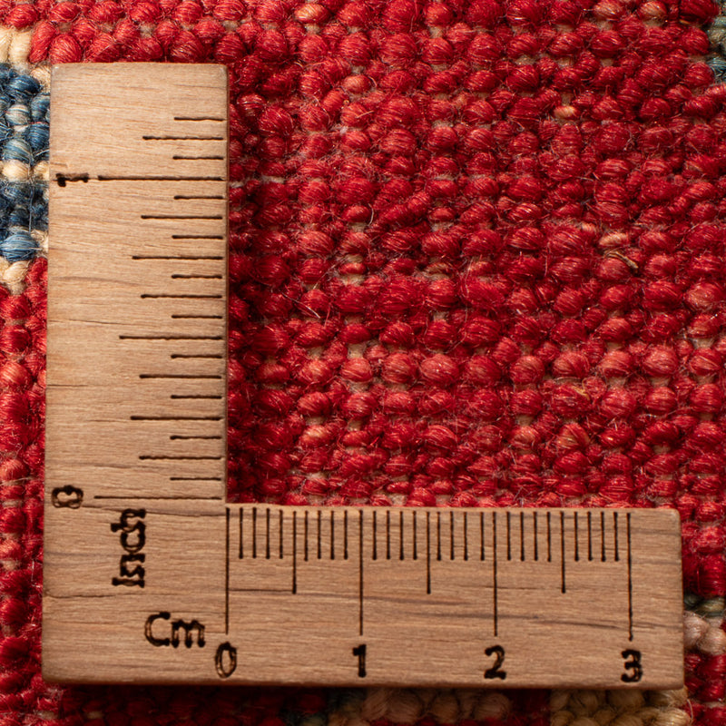 Tapis de couloir Tapis Ziegler - Kazak - 301 x 79 cm - rouge