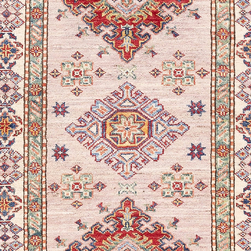 Tapis de couloir Tapis Ziegler - Kazak - 293 x 76 cm - saumon