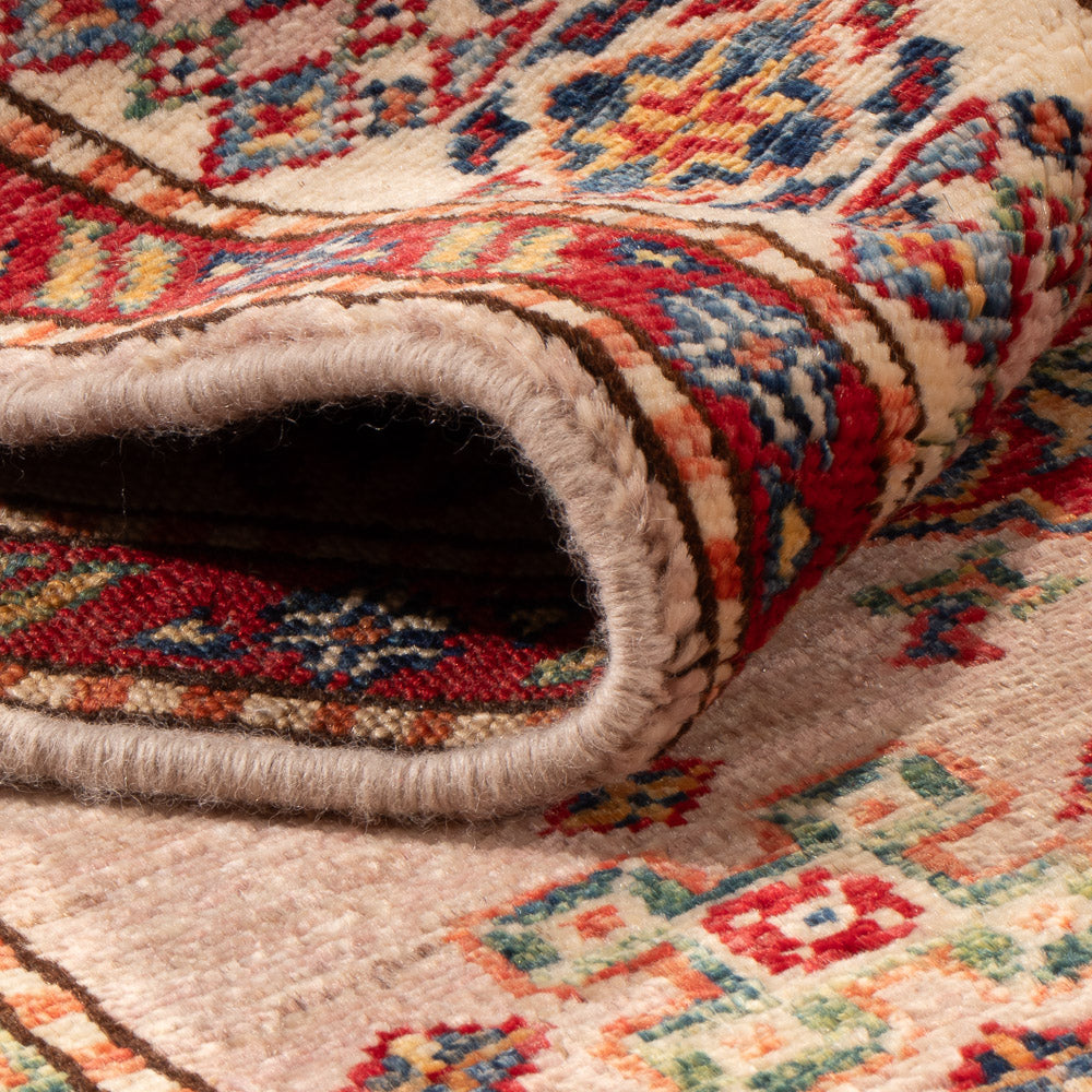 Tapis de couloir Tapis Ziegler - Kazak - 293 x 76 cm - saumon