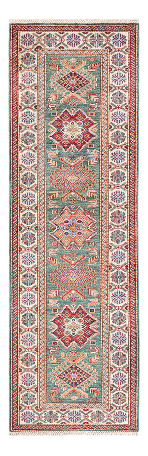 Tapis de couloir Tapis Ziegler - Kazak - 244 x 75 cm - vert clair