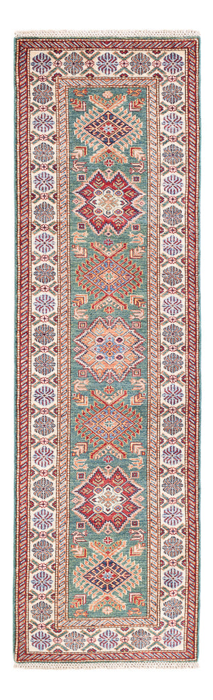 Tapis de couloir Tapis Ziegler - Kazak - 243 x 72 cm - vert clair