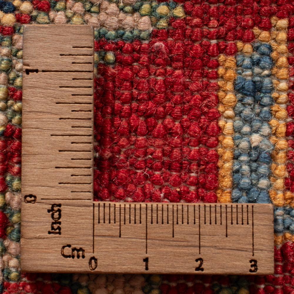 Tapis de couloir Tapis Ziegler - Kazak - 263 x 74 cm - rouge