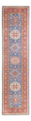 Tapis de couloir Tapis Ziegler - Kazak - 307 x 83 cm - bleu
